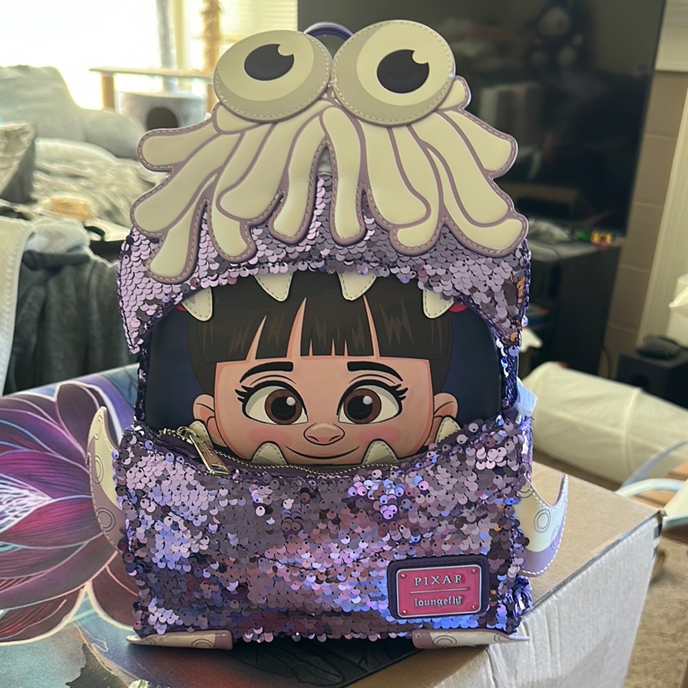 Monsters Inc. exclusive Boo Costume Sequin mini backpack
